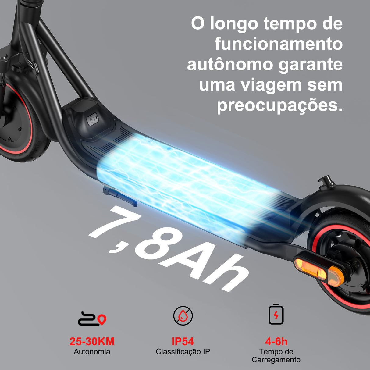 H12 Scooter Elétrica Dobrável