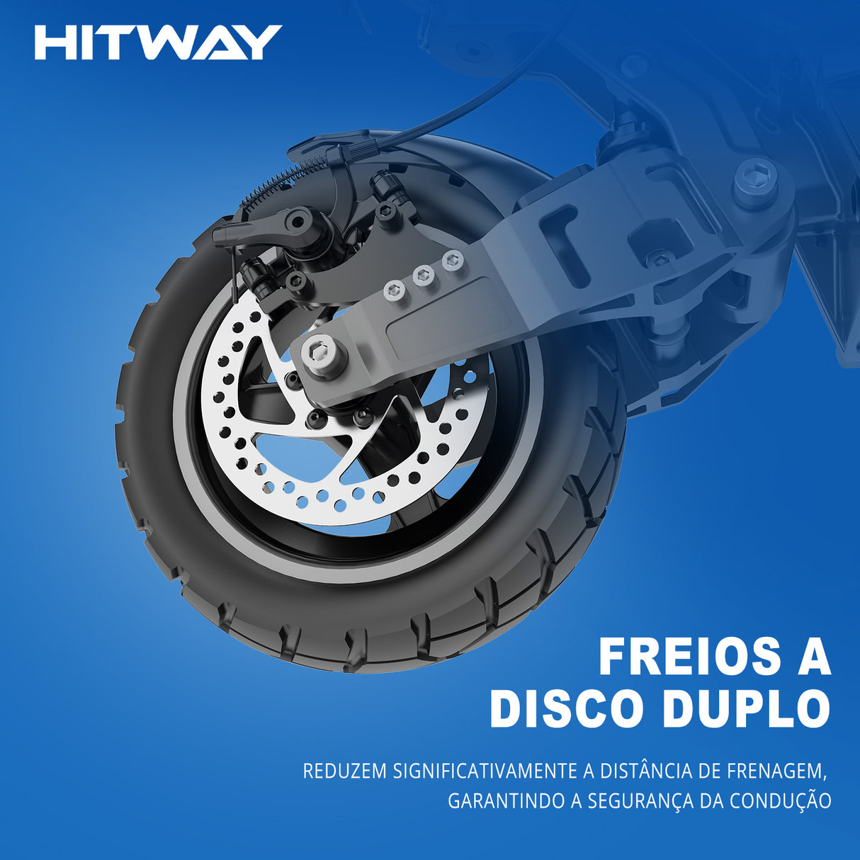 H18 Patinete Elétrico 1000W Potente