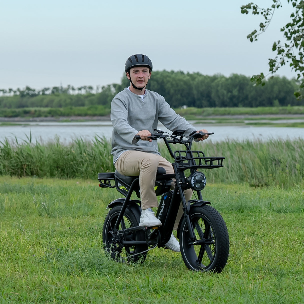 HY9 Pro Bicicleta Elétrica com Dupla Bateria e Longa Autonomia
