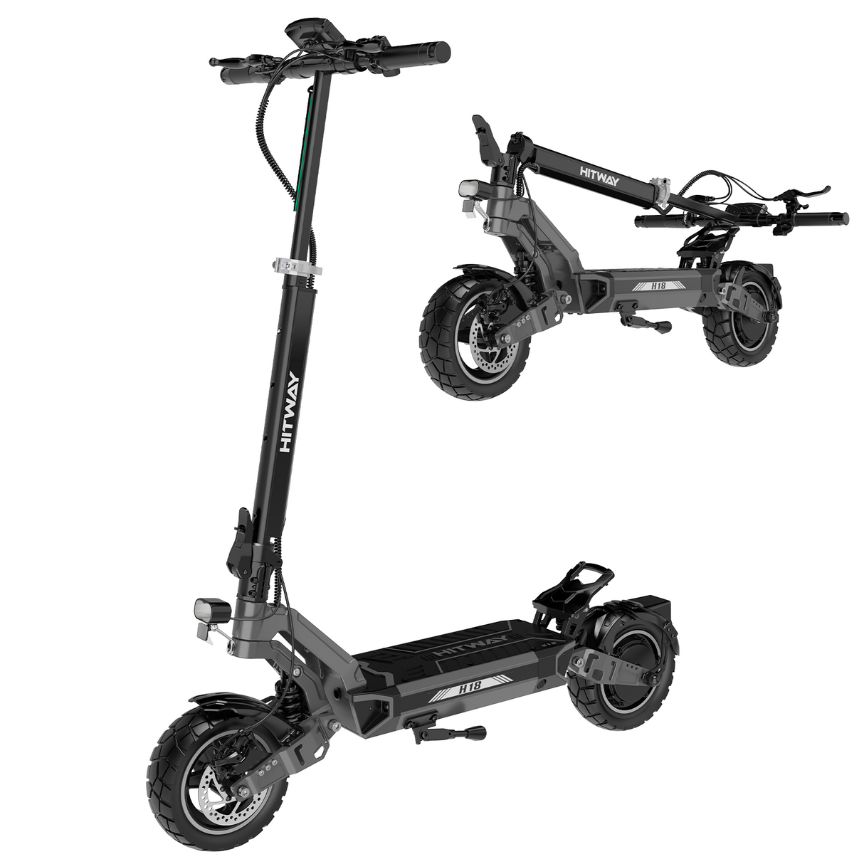 H18 Patinete Elétrico 1000W Potente