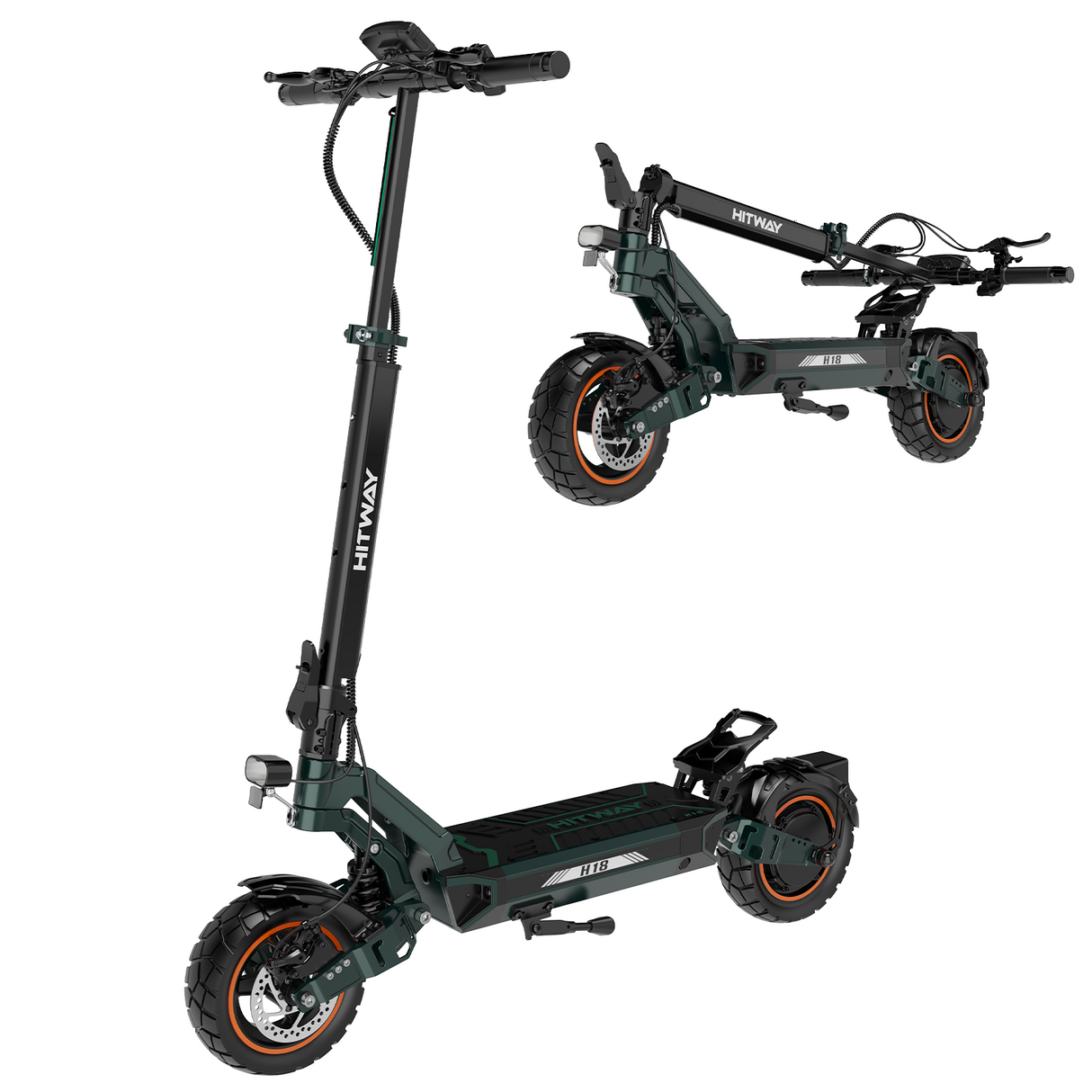 H18 Patinete Elétrico 1000W Potente