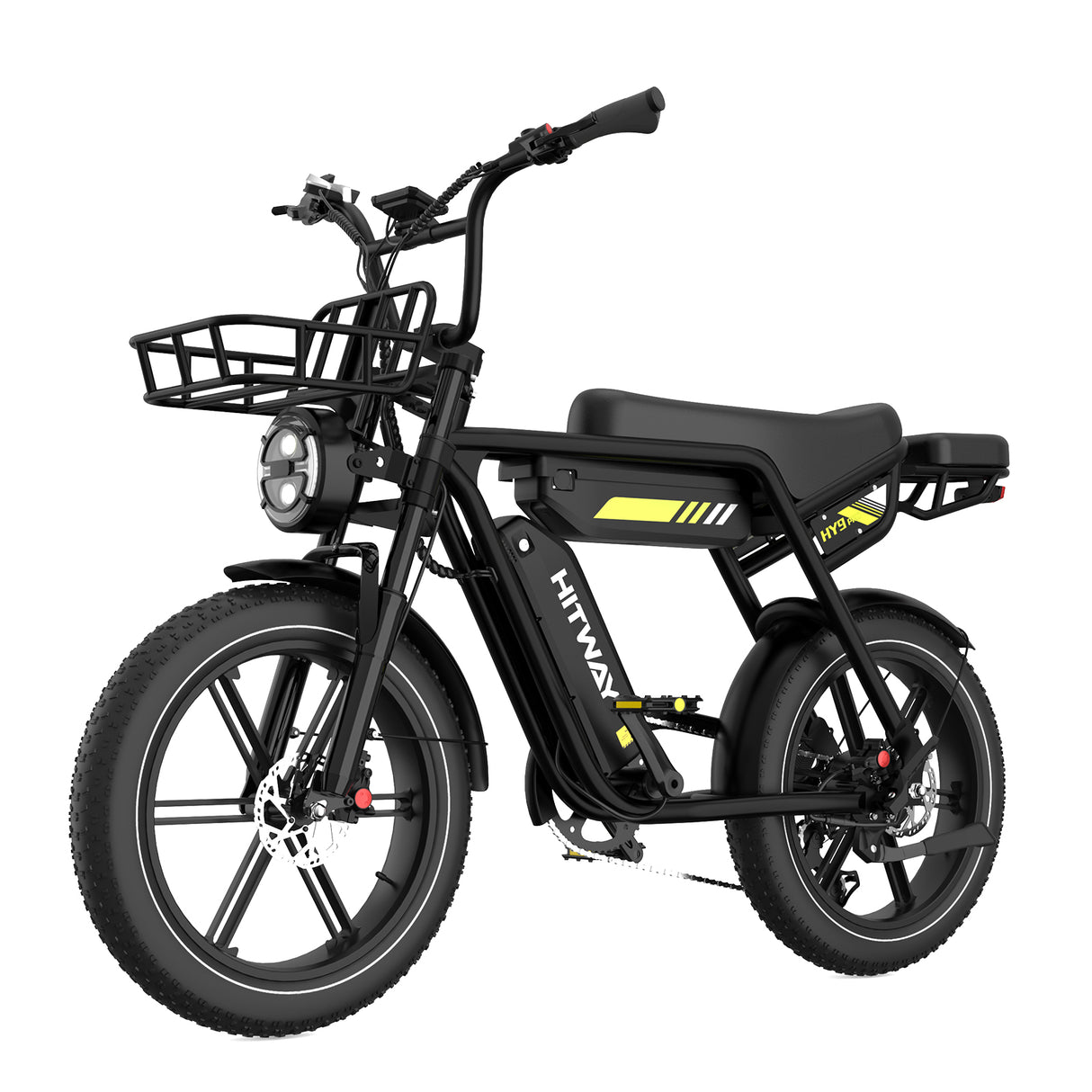 Bicicleta elétrica HITWAY HY9PRO com bateria dupla