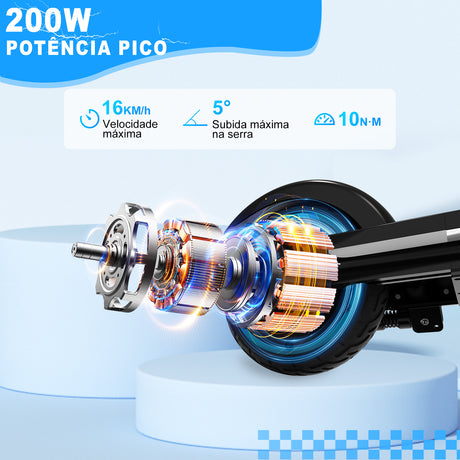 W11 Patinete Elétrico para Crianças