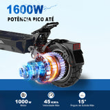 H18 Patinete Elétrico 1000W Potente