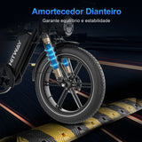 HY9 Bicicleta Elétrica 1000W com APP e NFC
