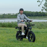 HY9 Pro Bicicleta Elétrica com Dupla Bateria e Longa Autonomia