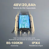H16 Patinete Elétrico Off-Road 1000W
