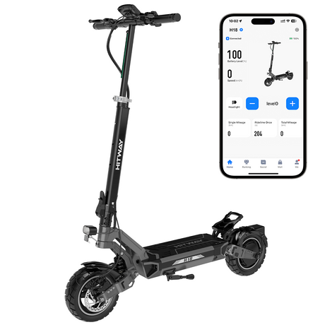 H18 Patinete Elétrico 1000W Potente