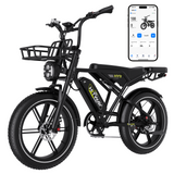 HY9 Bicicleta Elétrica 1000W com APP e NFC